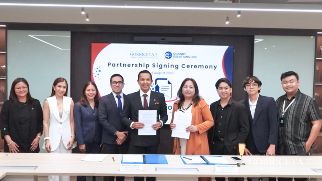 Photo for the Article - Gorriceta, Quanby to Launch NotarioPH for AI and Blockchain-backed E-Notarization in PH