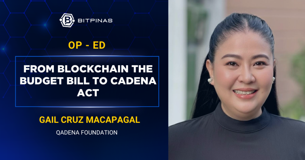 Photo for the Article - Gail Macapagal: From Blockchain the Budget Bill to CADENA Act: How a Transparency Bill Evolved