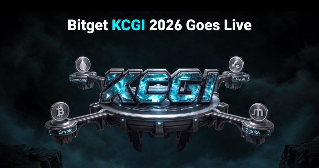 Photo for the Article - Bitget Launches KCGI 2026 Live Trading Competition With $3 Million USDT Prize Pool Across Crypto, Stocks, and Gold
