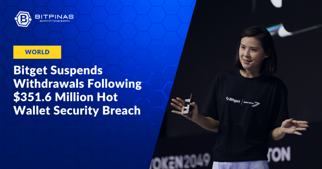 Photo for the Article - Bitget Suspends Withdrawals Following $351.6 Million Hot Wallet Security Breach
