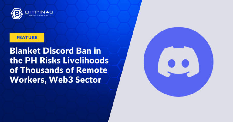 How the Discord Ban Hits Real Filipino Online Workers: Local Freelancers, Web3 Pros Share Their Stories