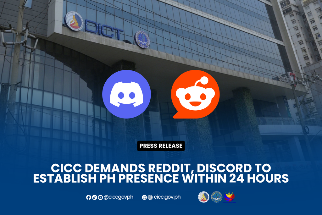 Photo for the Article - CICC Gives Reddit, Discord 24 Hours to Set Up Philippine Offices or Face Potential Bans