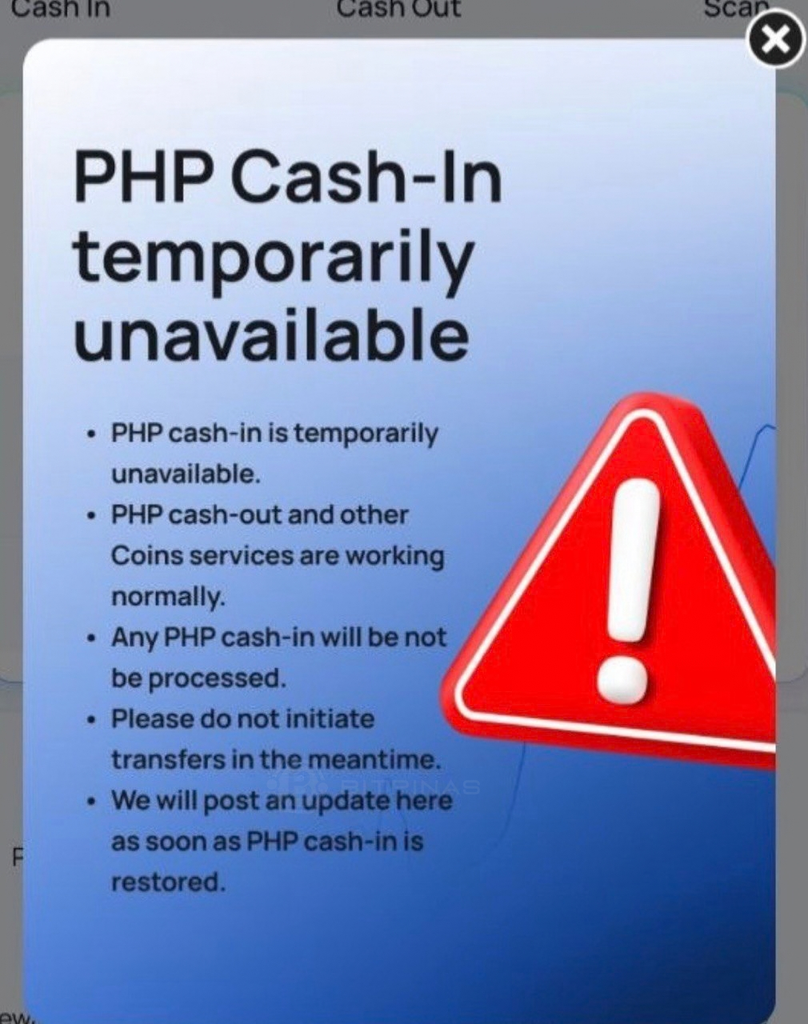 Photo for the Article - BSP Suspends Inbound InstaPay and PESONet Transfers for Coins.ph E-Wallet Operator