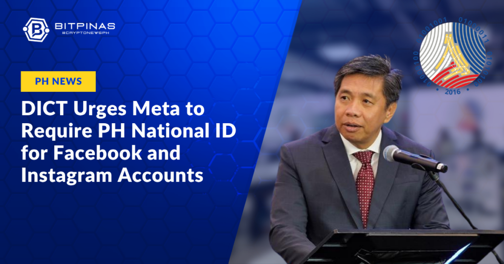 Photo for the Article - DICT Urges Meta to Require Philippine National ID for Facebook and Instagram Accounts
