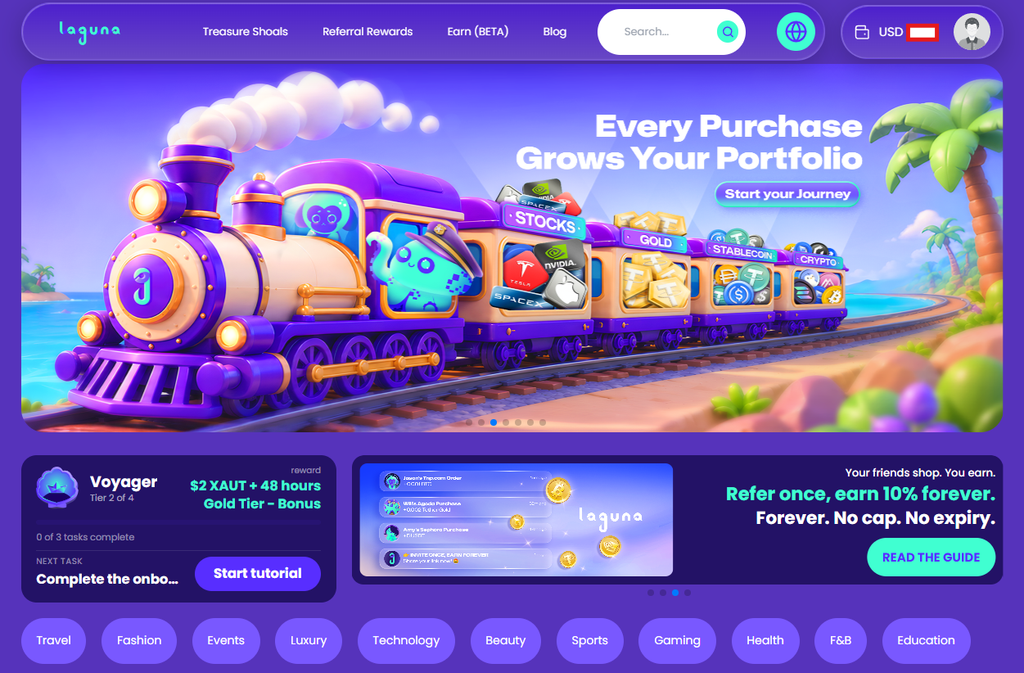 Photo for the Article - Laguna Network: How to Earn Up to 48% Crypto Cashback on TikTok Shop, Lazada, Shopee, VPN, and More