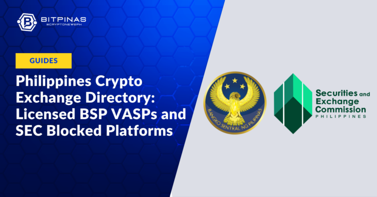 Philippines Crypto Exchange Directory: Licensed BSP VASPs and SEC Blocked Platforms