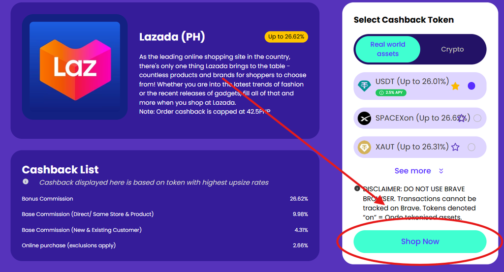 Photo for the Article - Laguna Network: How to Earn Up to 48% Crypto Cashback on TikTok Shop, Lazada, Shopee, VPN, and More