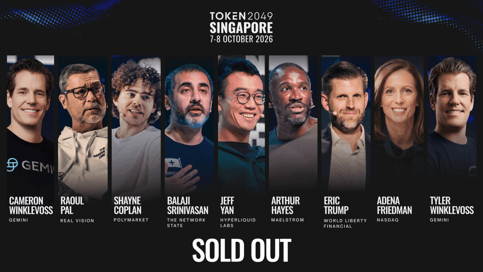 Institutional Programs TOKEN2049 Singapore Sells Out With 25,000 Attendees as Institutional ...