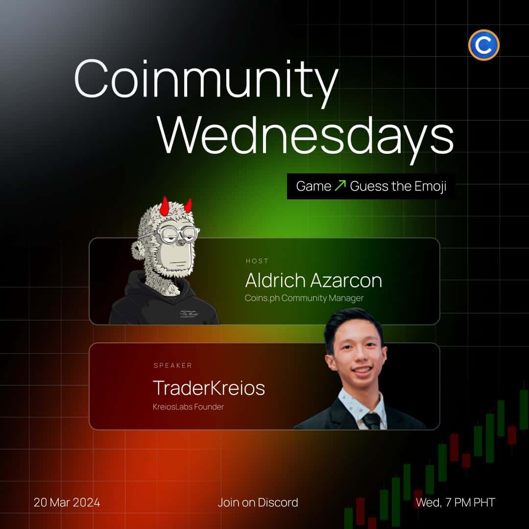Coinmunity Wednesdays with Trader Kreios | Coins.ph