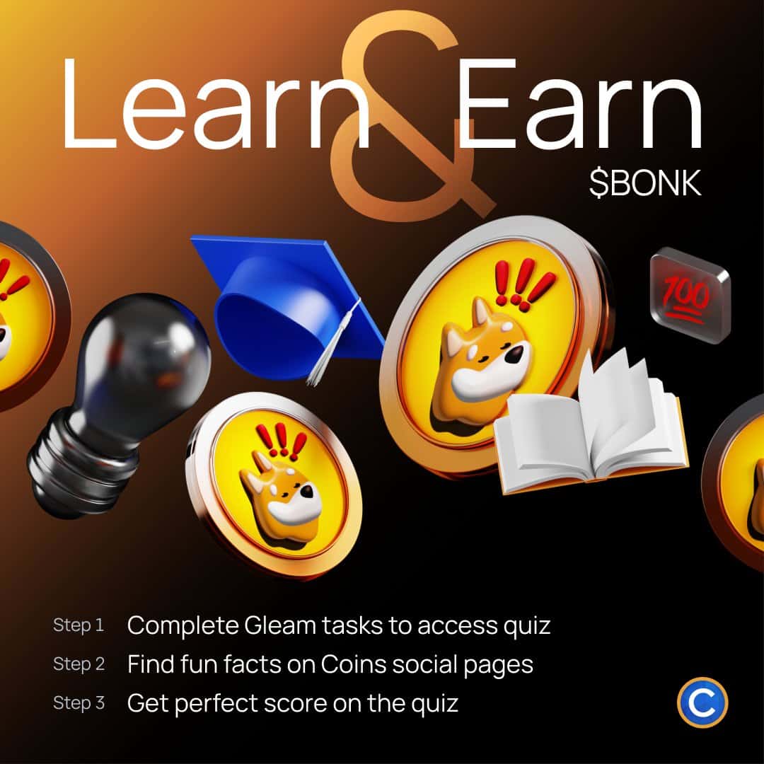 Learn and Earn ft. $BONK | Coins.ph