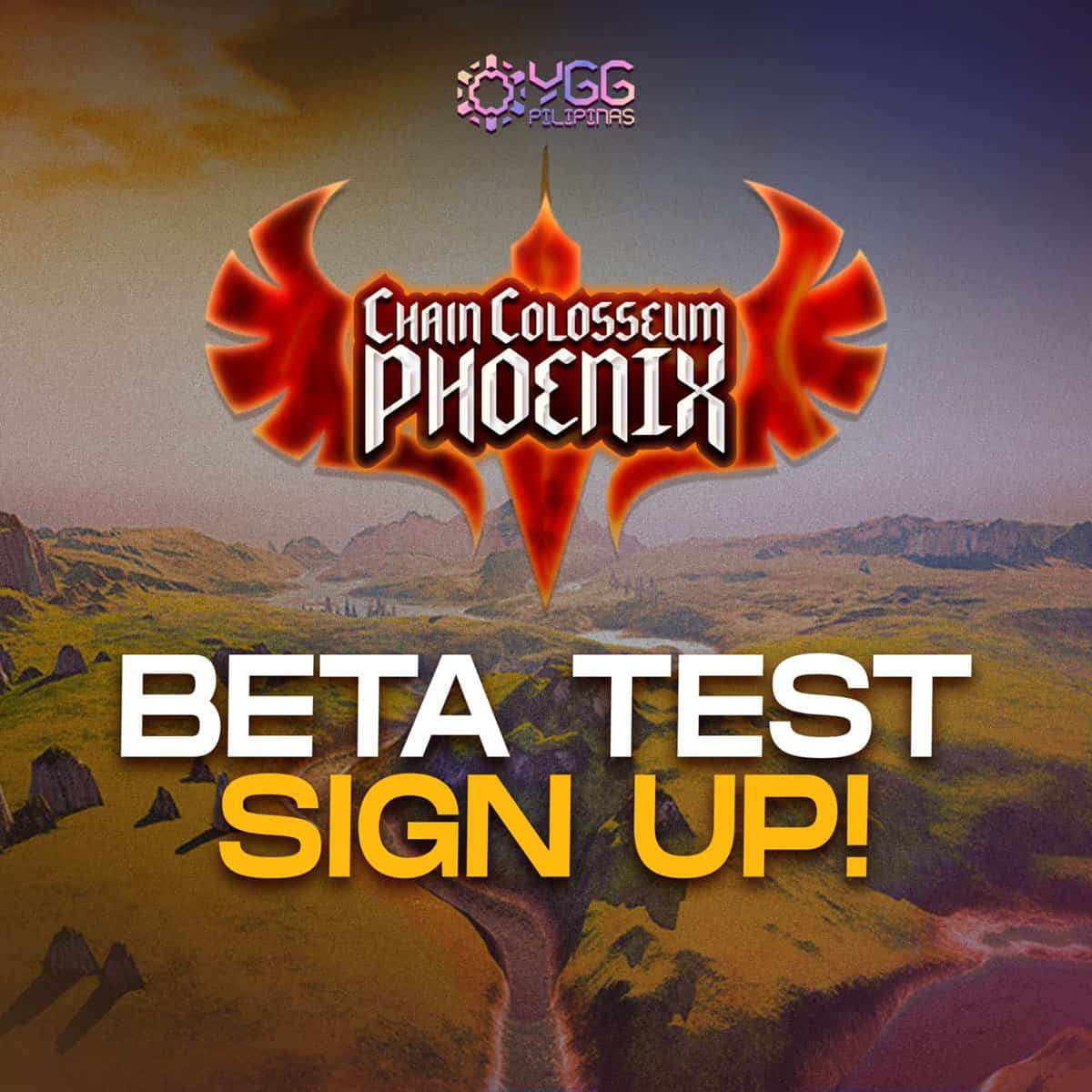 Chain Colosseum Phoenix Beta Test Sign-Up | Chain Colosseum Phoenix